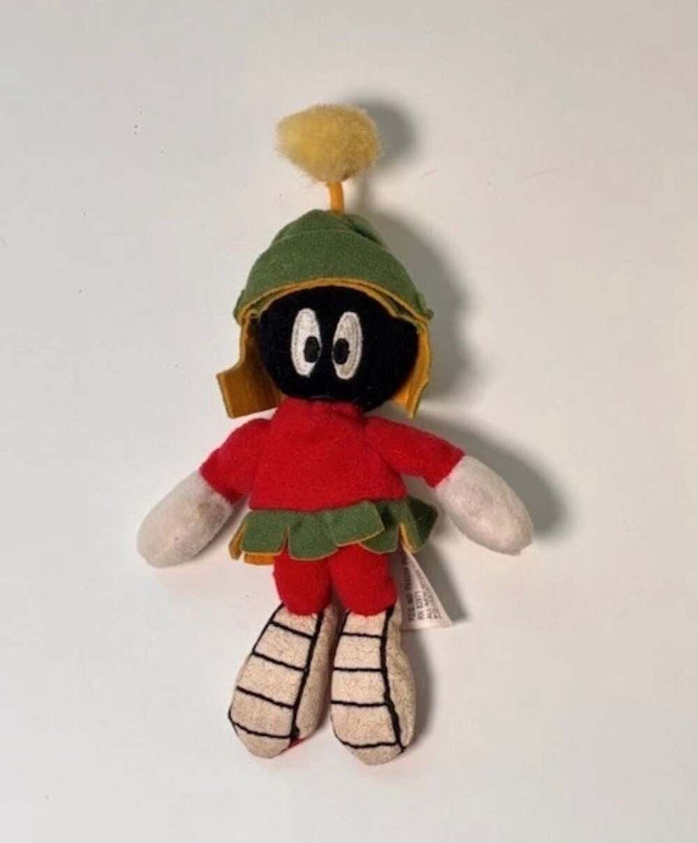 Vintage 1999 Warner Bros. Studio Store Marvin the Martian Plush Toy